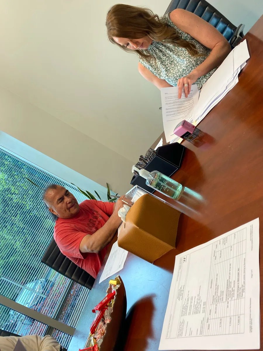 Cierre Familia Espinoza Vega con Martha Reina